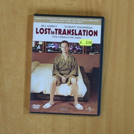 LOST IN TRANSLATION - DVD