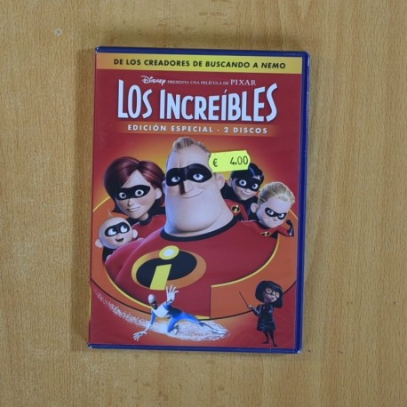 [348273] LOS INCREIBLES - DVD