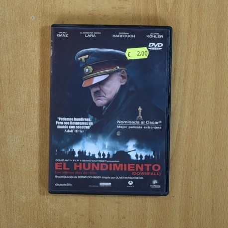 EL HUNDIMIENTO - DVD