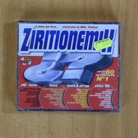 VARIOS - ZIRITIONEMIX - 4 CD