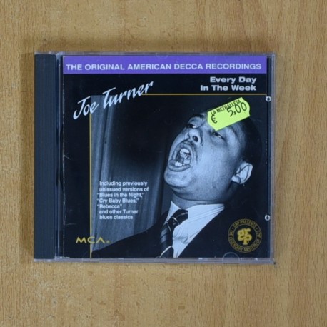JOE TURNER - EVERY DAY IN THE WEEK - CD