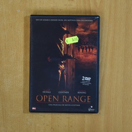 OPEN RANGE - DVD