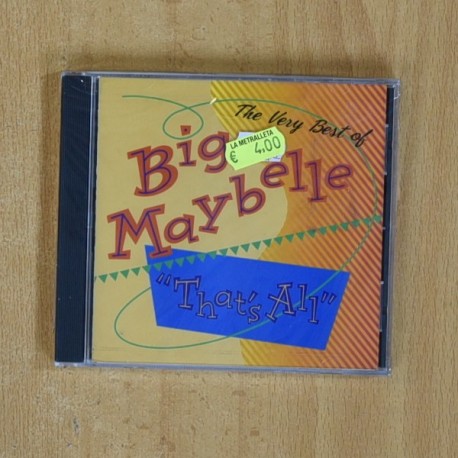 BIG MAYBELLE - THE VERY BEST OF BIG MAYBELLE - CD