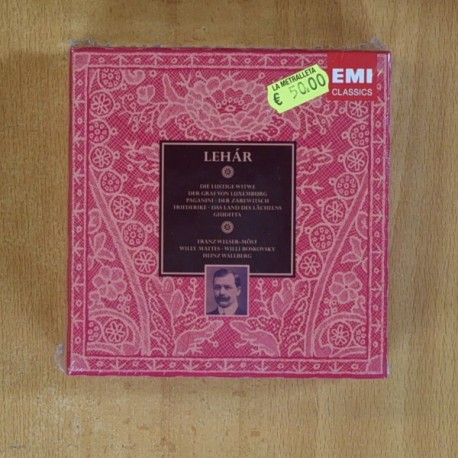 LEHAR - DIE LUSTIGE WITWE - BOX CD