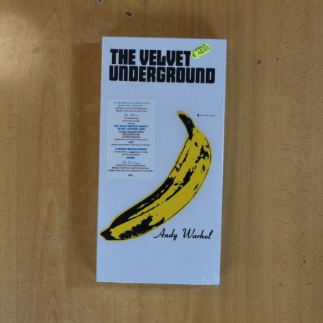 THE VELVET UNDREGROUND - ANDY WARHOL - BOX CD