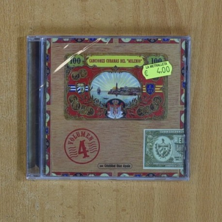 VARIOS - 100 CANCIONES CUBANAS DEL MILENIO VOLUMEN 4 - CD