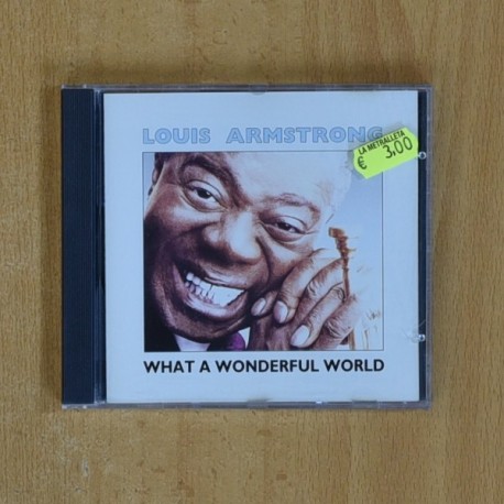 LOUIS ARMSTRONG - WHAT A WONDERFUL WORLD - CD