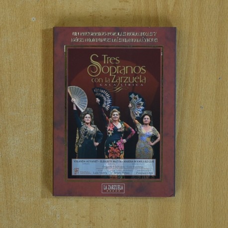 TRES SOPRANOS CON LA ZARZUELA - DVD