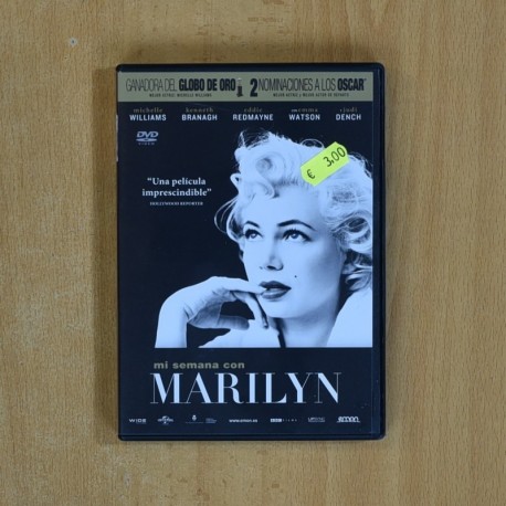 MI SEMANA CON MARILYN - DVD