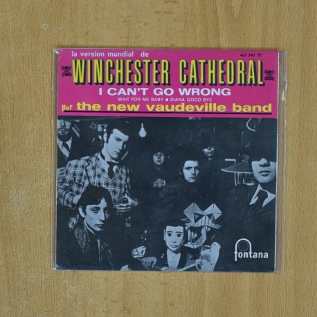 [356028] THE NEW VAUDEVILLE BAND - WINCHESTER CATHEDRAL - SINGLE