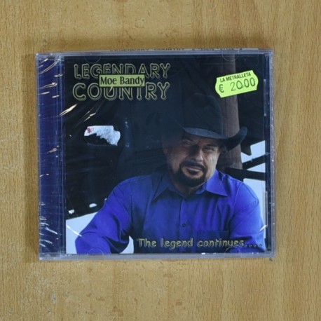 [356663] MOE BANDY - LEGENDARY COUNTRY - CD