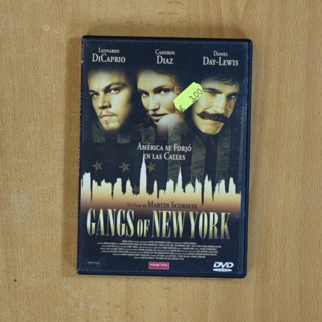 GANGS OF NEW YORK - DVD