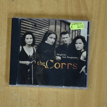 THE CORRS - FORGIVEN NOT FORGOTTEN - CD