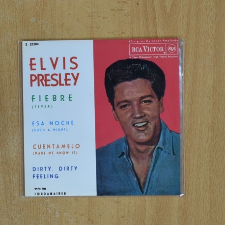 [362266] ELVIS PRESLEY - FIEBRE + 3 - EP