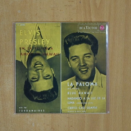 [362271] ELVIS PRESLEY - LA PALOMA + 3 - EP