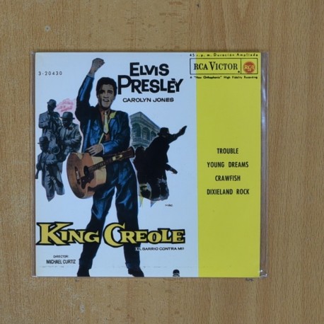 [362291] ELVIS PRESLEY - KING CREOLE - EP