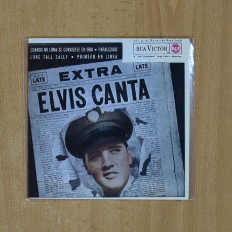 ELVIS PRESLEY - ELVIS CANTA - EP