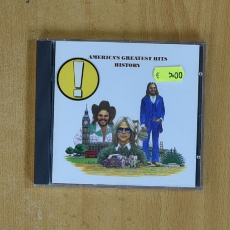 AMERICA - AMERICAS GREATEST HITS HISTORY - CD