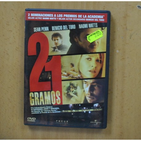 [321614] 21 GRAMOS - DVD