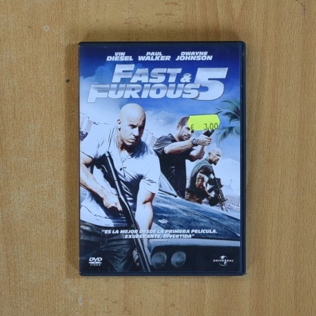 FAST & FURIOUS 5 - DVD