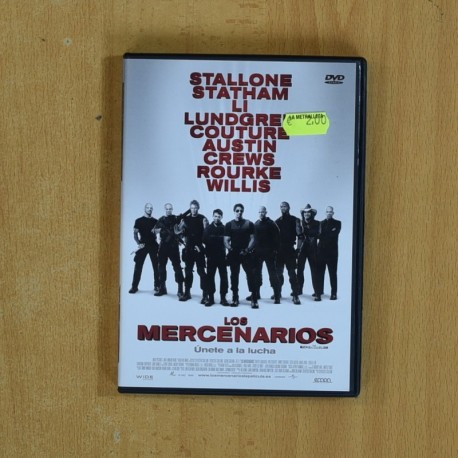 LOS MERCENARIOS - DVD