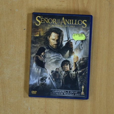 EL SEÑOR DE LOS ANILLOS EL RETORNO DEL REY - DVD