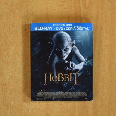 EL HOBBIT UN VIAJE INESPERADO - BLURAY + DVD