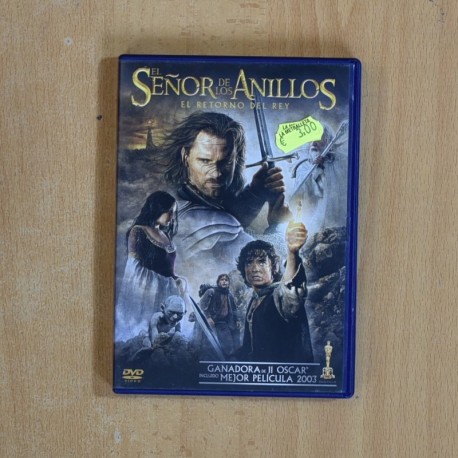EL SEÑOR DE LOS ANILLOS EL RETORNO DEL REY - DVD