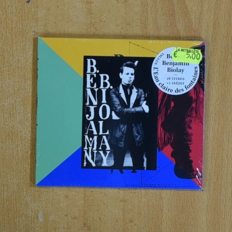 BENJAMIN BIOLAY - L EAU CLAIRE DES FONTAINES - CD