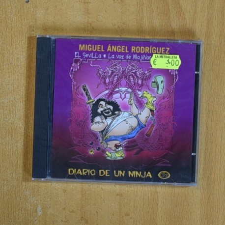 MIGUEL ANGEL RODRIGUEZ - DIARIO DE UN NINJA - CD