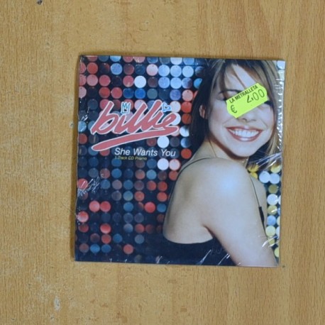 BILLIE - SHE WANTS YOU - CD SINGLE