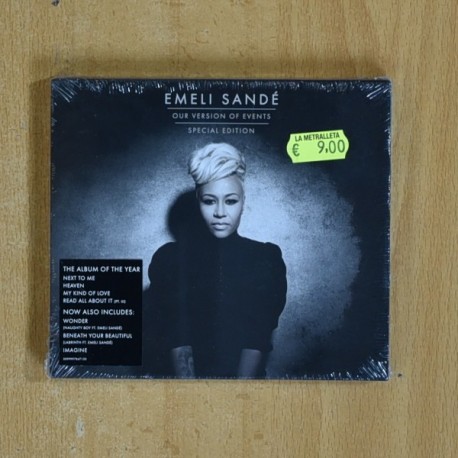 EMELI SANDE - OUR VERSION OF EVENTS - CD