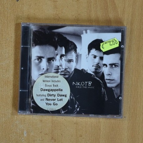 NEW KIDS ON THE BLOCK - FACE THE MUSIC - CD