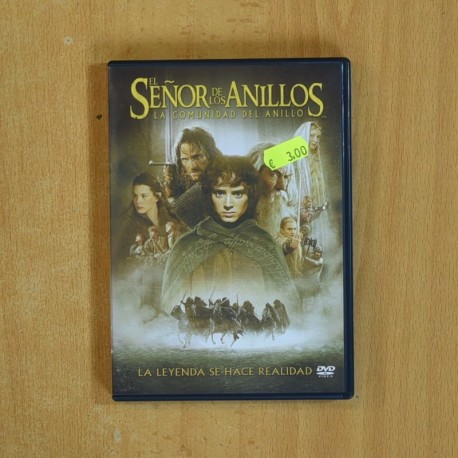 EL SEÑOR DE LOS ANILLOS LA COMUNIDAD DEL ANILLO - DVD