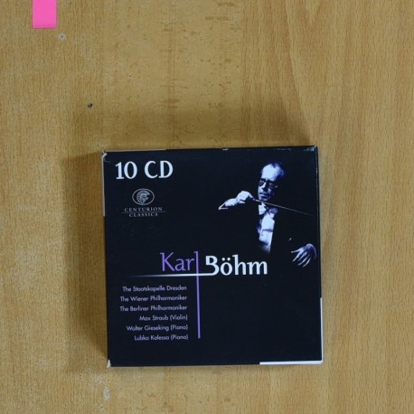 KARL BOHM - KARL BOHM - BOX 10 CD