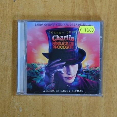DANNY ELFMAN - CHARLIE Y LA FABRICAA DE CHOCOLATE - CD