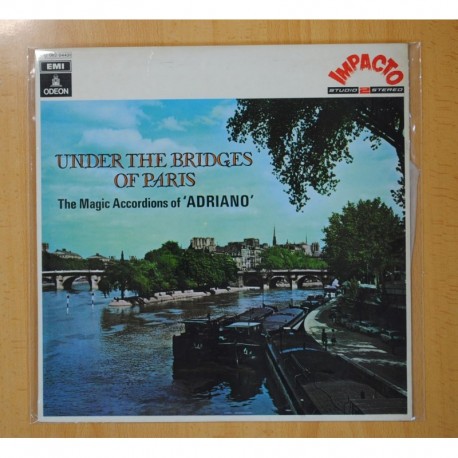 [222274] ADRIANO - UNDER THE BRIDGES OF PARIS - LP