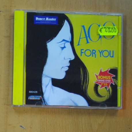 [283791] AGO - FOR YOU - CD
