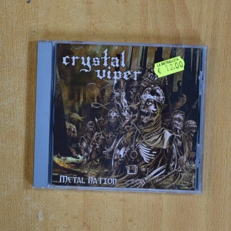 CRYSTAL VIPER - METAL NATION - CD