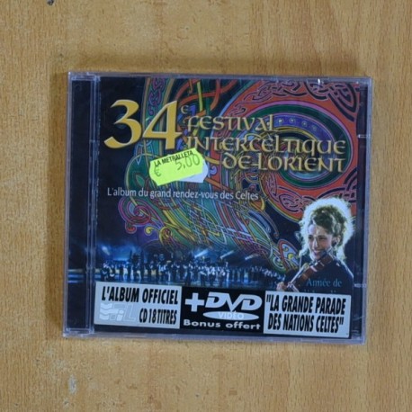 VARIOS - 34 FESTIVAL INTERCELTIQUE DE LORIENT - CD