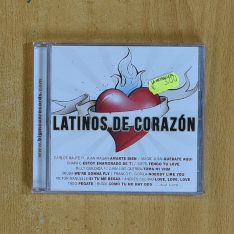 VARIOS - LATINOS DE CORAZON - CD