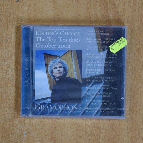 VARIOS - EDITORS CHOICE THE TOP TEN DISC OCTOBER 2002 -CD