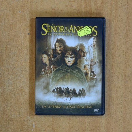 EL SEÑOR DE LOS ANILLOS LA COMUNIDAD DEL ANILLO - DVD