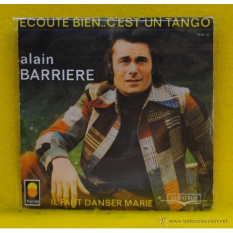 [126519] ALAIN BARRIERE - IL FAUT DANSER MARIE - SINGLE
