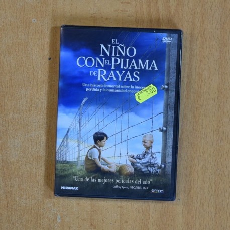 EL NIÑO CON EL PIJAMA DE RAYAS - DVD