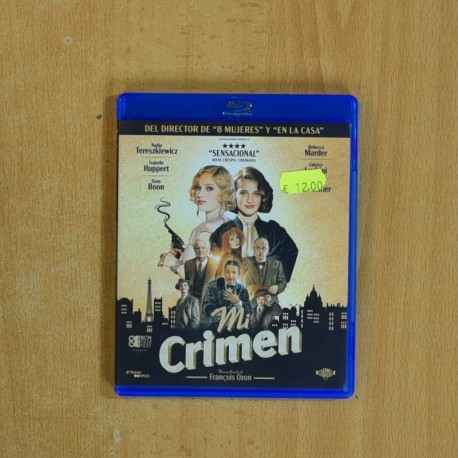 MI CRIMEN - BLURAY
