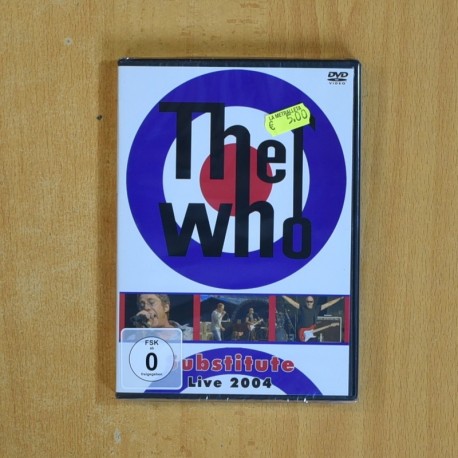 THE WHO SUBSTITUTE LIVE 2004 - DVD