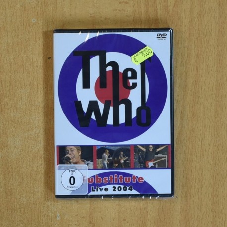 THE WHO SUBSTITUTE LIVE 2004 - DVD