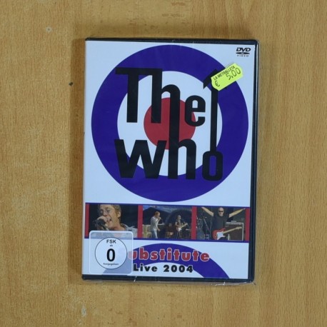 THE WHO SUBSTITUTE LIVE 2004 - DVD