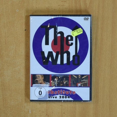 THE WHO SUBSTITUTE LIVE 2004 - DVD